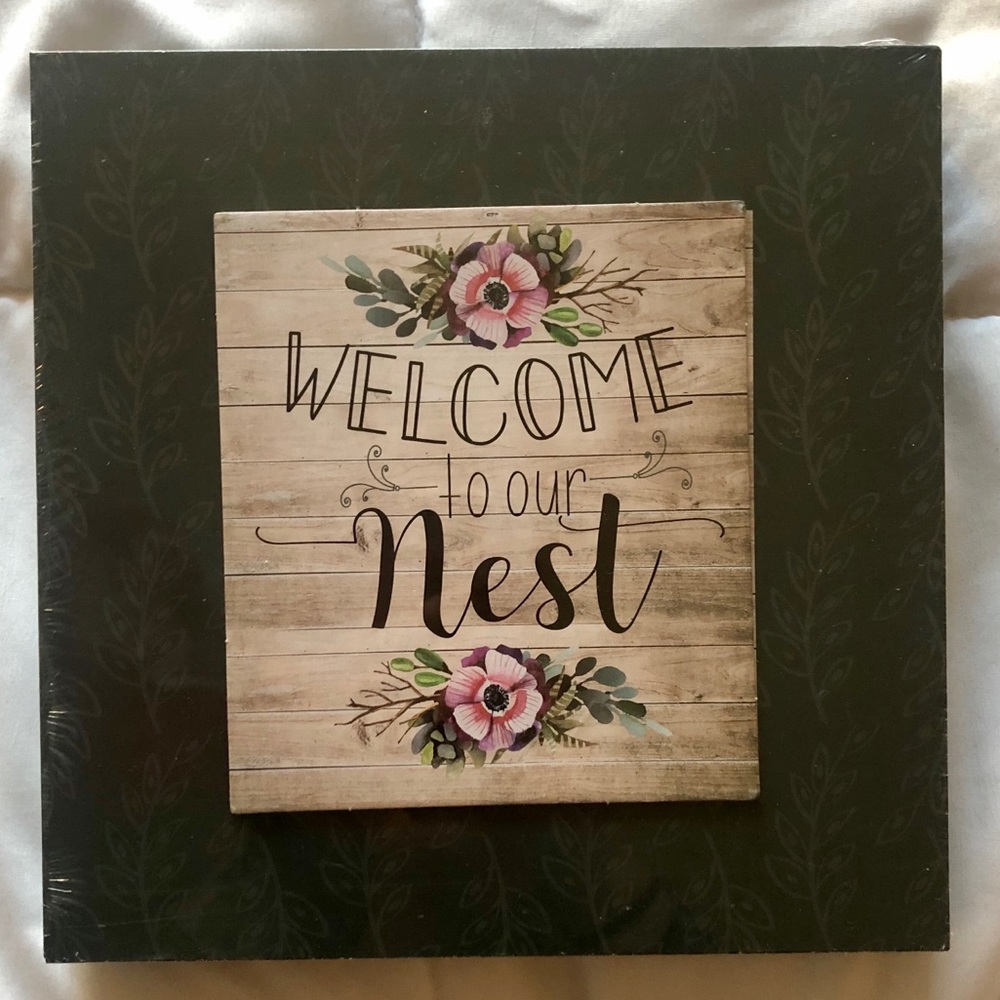 Welcome to our nest SIGN - Picture 1 of 8